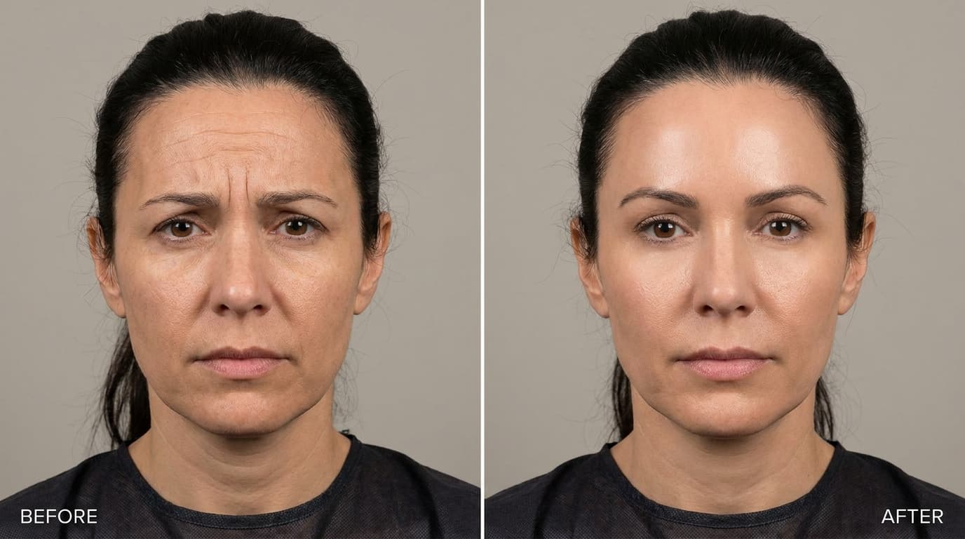 Before and after — Botox