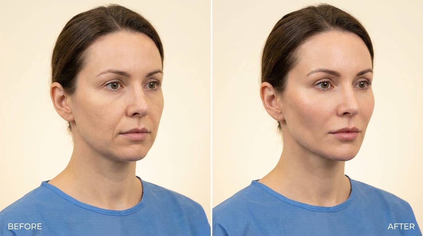Before and after — Facial Balancing